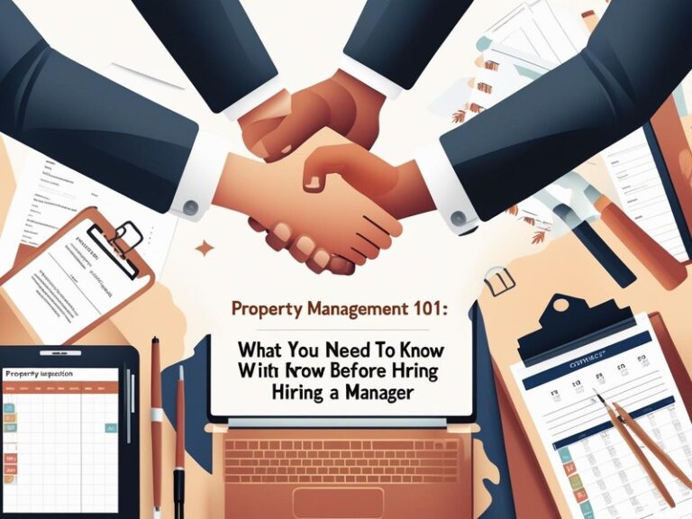 Property Management 101: What You Need to Know Before Hiring a Manager